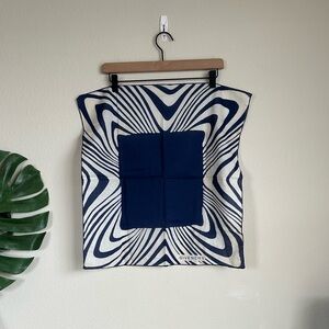 Vintage Givenchy Cotton Square Scarf